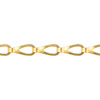 Sash Chain (225PB) - 24.0mm x 8.0mm - Polished Brass