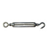 Turnbuckle Eye & Hook - 8mm - Stainless Steel Marine Grade 316