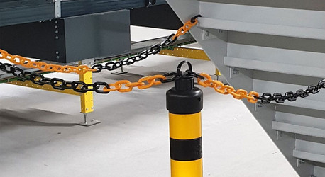 Plastic and Metal Safety Chain