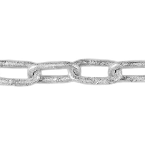 3mm Hot Dipped Galvanised Chain  - Regular Link