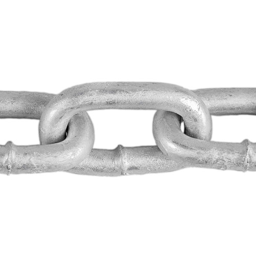 6mm Hot Dipped Galvanised Chain - Regular Link
