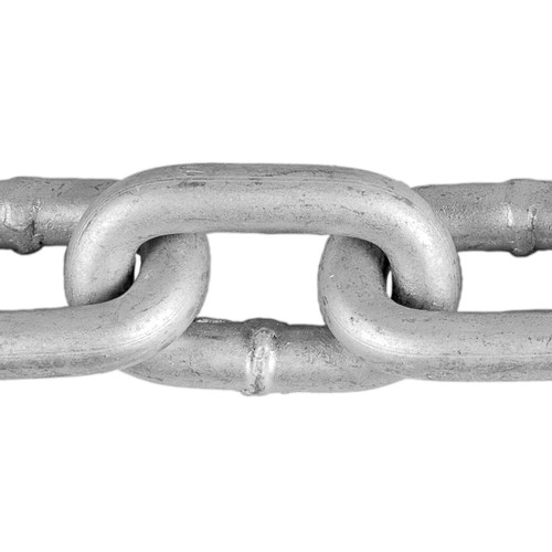 8mm Hot Dipped Galvanised Chain - Regular Link