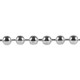 Ball Chain -  4.0mm - Silver Nickel