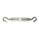 Turnbuckle Hook & Hook - 4mm Stainless Steel Marine Grade 316