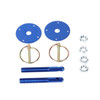 ALUMINUM COLORED HOOD PIN KITS