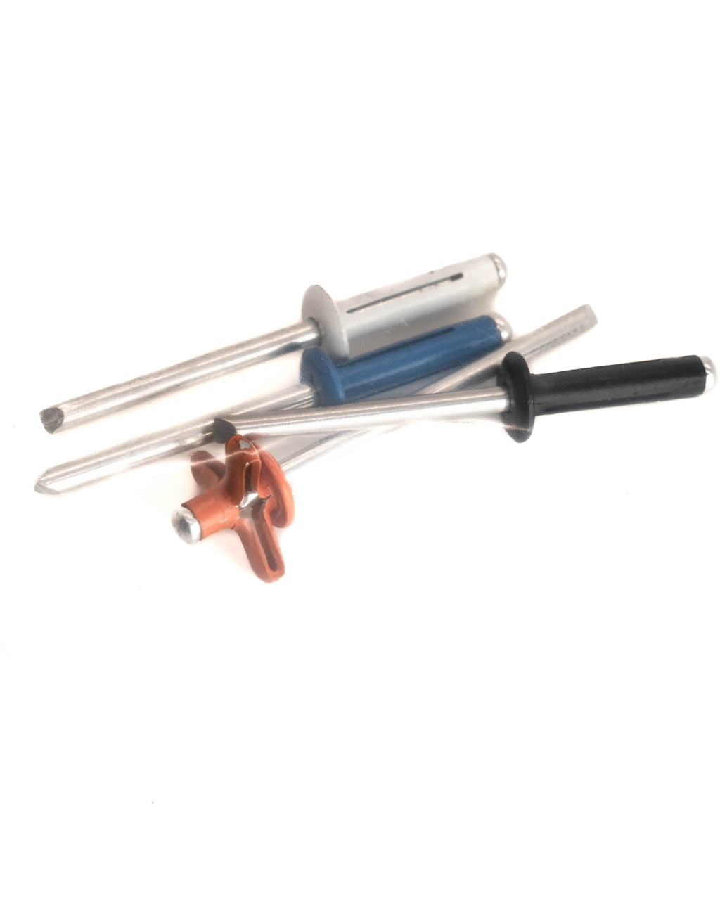 Large Head Colored Tri Fold Rivets .375 Grip Range - 250 pk