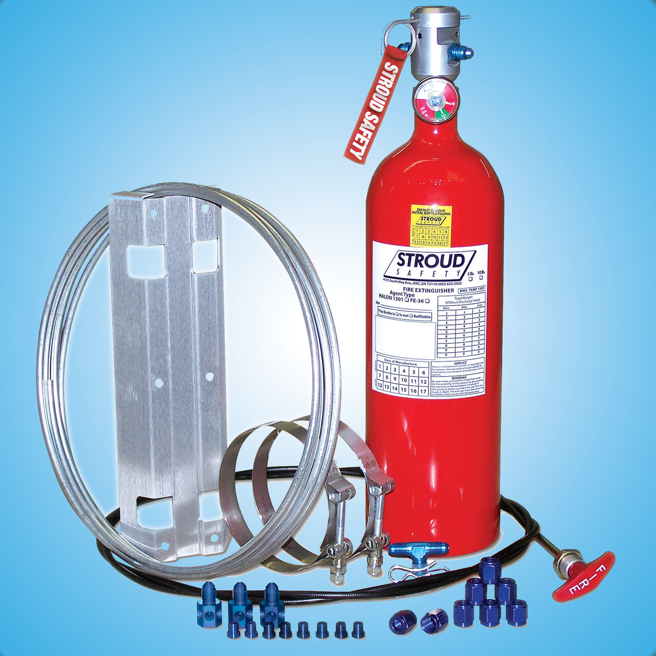 STROUD 10LB FIRE SUPPRESSION KIT