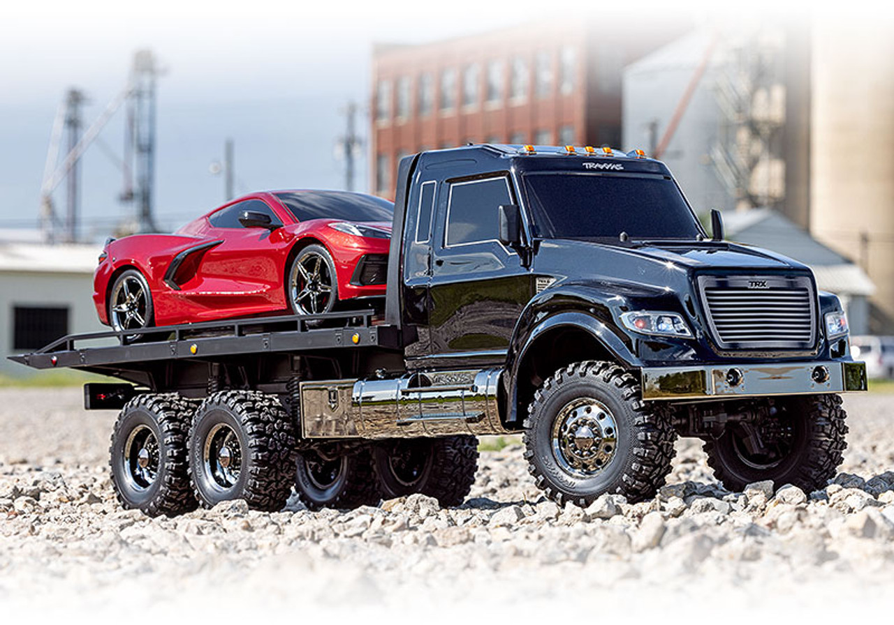 TRX6 FLATBED TRUCK - BLACK