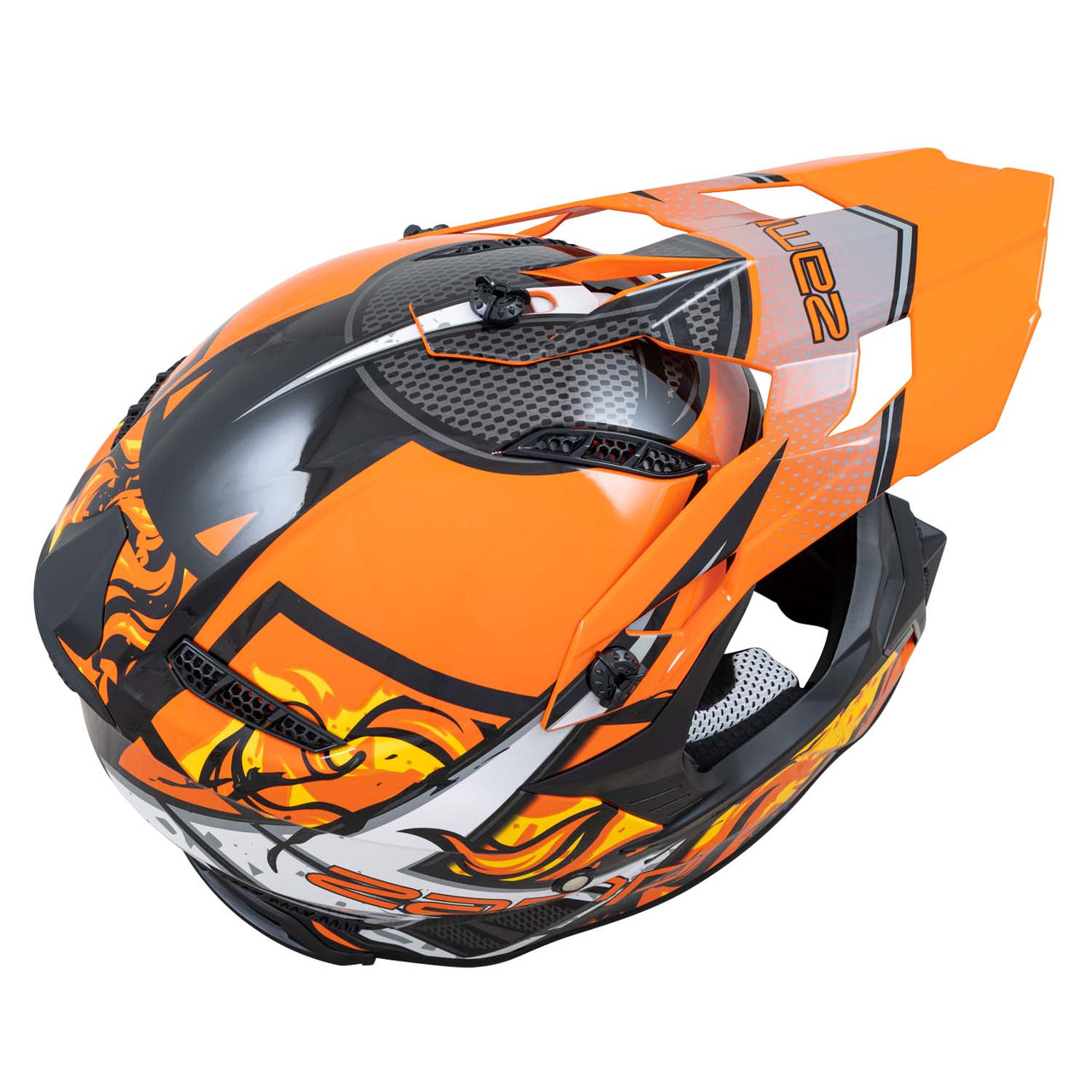 ZAMP FX-4 GRAPHIC MOTOCROSS HELMET