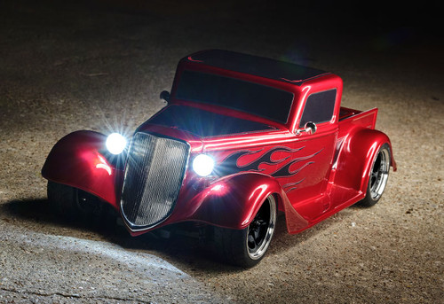 35 HOT ROD TRUCK RED