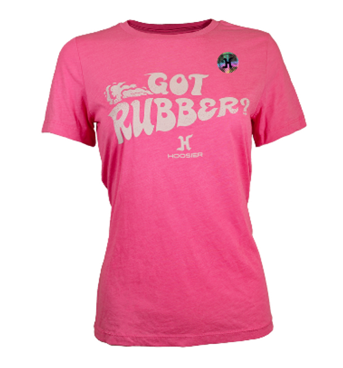 Hoosier Ladies OG Got Rubber Pink Tee