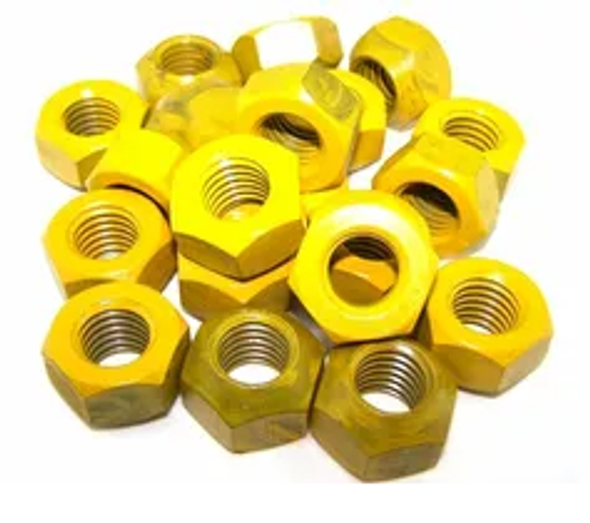 5/8 -11 LUG NUTS- SINGLE TAPER- YELLOW COATED - 20PK