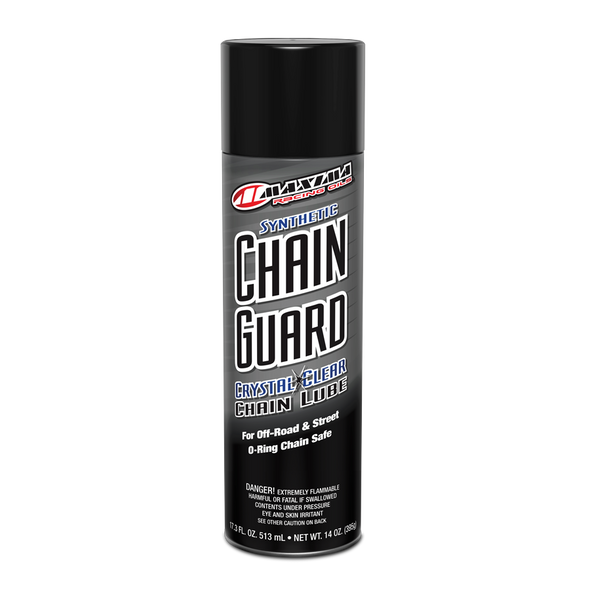 CLEAR SYNTHETIC CHAIN GUARD LARGE