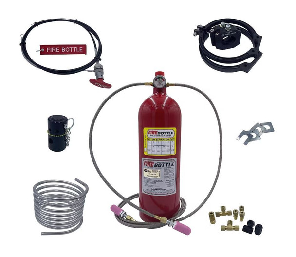 FIRE BOTTLE AMRC 1002 AUTOMATIC/MANUAL FIRE SUPRESSION SYSTEM
