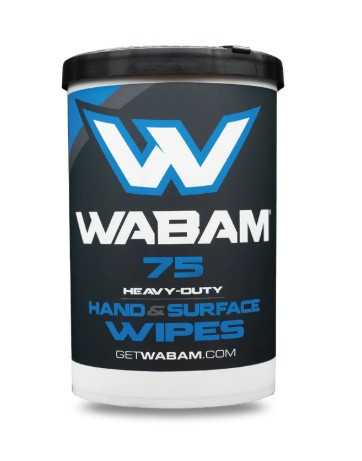 WABAM Wet Wipes 75CT (1 container)
