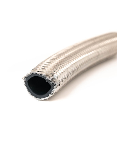 STAINLESS STEEL BRAIDED FUEL LINE - PER FOOT