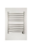 Radiant Collection - Curved Hardwired Brushed - Heated Towel Rack 24" x 32"