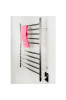 Radiant Collection - Curved Hardwired Polished - Heated Towel Rack 24" x 32"