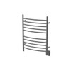 Radiant Curved Hardwired Polished Heated Towel Rack