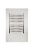 Radiant Collection - Curved Plug-In Brushed - Heated Towel Rack 24" x 32"