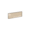Artigiano - Tremiti Sand 6" Side Ceramic Bullnose 3" x 6"