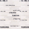 Moderno Blanco Interlocking Patterned Mosaic (SMOT-SMTIL-MODBLA8MM)