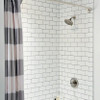 Domino White Glossy Subway Tile 3x6