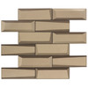 Monet Magic Champagne Bricks 2x6 Mosaic (ANTHMMGBR)