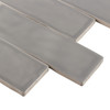 Muse Pewter Ceramic Wall Tile 2x8 (ANTHMUPE28)