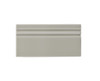 Riviera Mundaka Gray Base Board 4x8 (Glazed Top Edge) (ADRMU809)