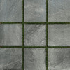 Outdoor Earth Stone Dark Grey 24x24 Rectified 2cm Paver (1096343)