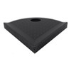 Metro Retrofit Graphite Matte Foot Rest 5" (MBA159086)