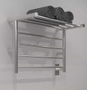 Radiant Brushed Shelf Heated Towel Warmer 23.625 x 19.125 x 14 (RSHB)