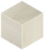 Emerson Wood Ash White Matte Porcelain 3D Cube 12x12 (DALEP063DCUBEMS1)