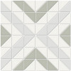 Soho Morning Blend Matte Glazed Porcelain Cubic Mosaic