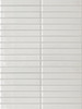 Stick Dover White Glossy Mosaic Sheet 11.4X12