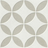 Glint Mayari Taupe Deco Petal 8.75 x 8.75