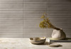 Onyx Unique Scolpito 4X16 Matte Press Room Scene Tiled Backsplash 