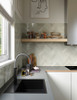Miniature Soda Grigio Luna Kitchen Backsplash
