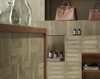 Miniature Fornace Verde Muschio Miniature Tiled Boutique Room Scene