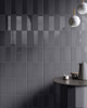Griss Tiled Wall Room Scene