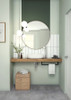 Arctic Tiled Bathroom Backsplash