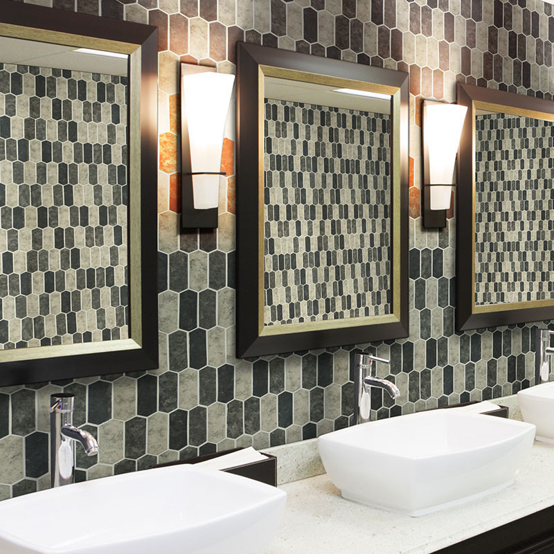 Urban Tapestry Picket Mosaic Tiles Direct Store