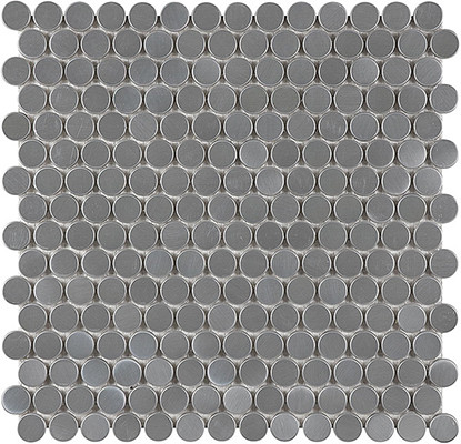 Stainless Steel Penny Round Backsplash 1sf Penny Circle Stainless