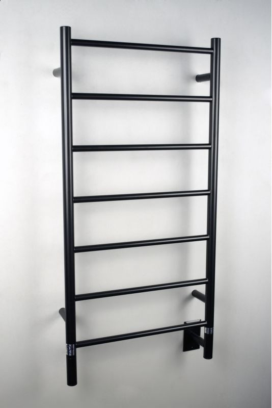 Jeeves Collection Model F Straight Oil Rubbed Bronze Heated Towel