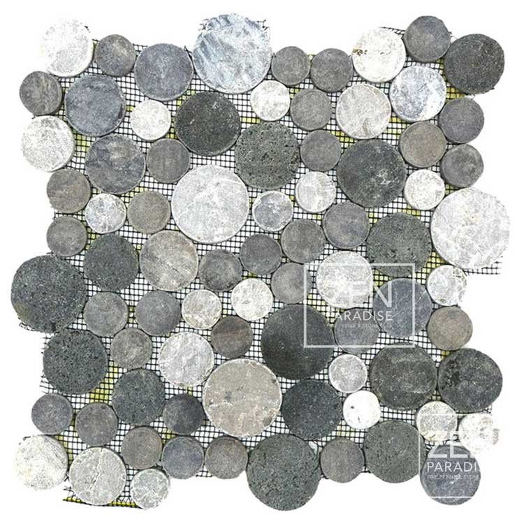 ORBIT stone ware 6枚セット Orbitals Mountain Mix 12x12 - Tiles Direct Store