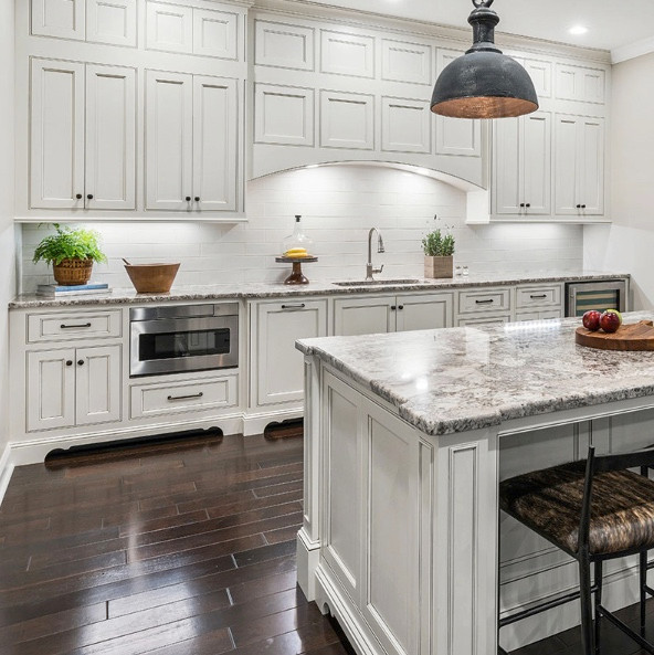 Highland Park Antique White Glazed Handcrafted 4x12 - Tiles Direct