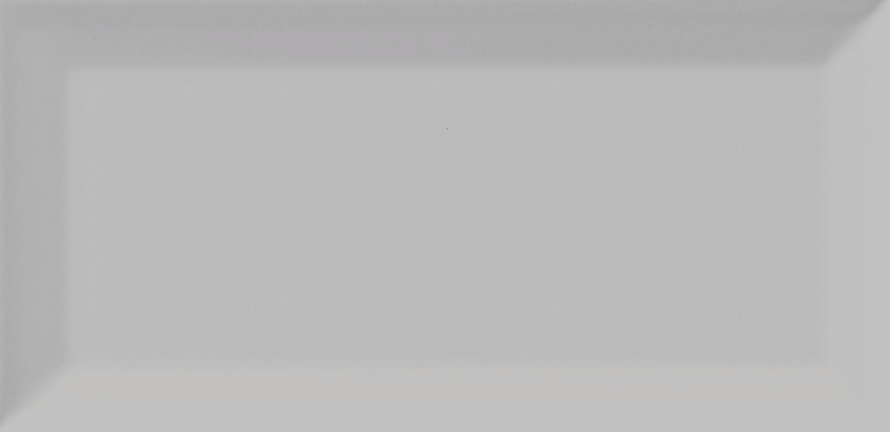CC Textures Tender Gray Bright Beveled 3x6 Wall Tile - Tiles