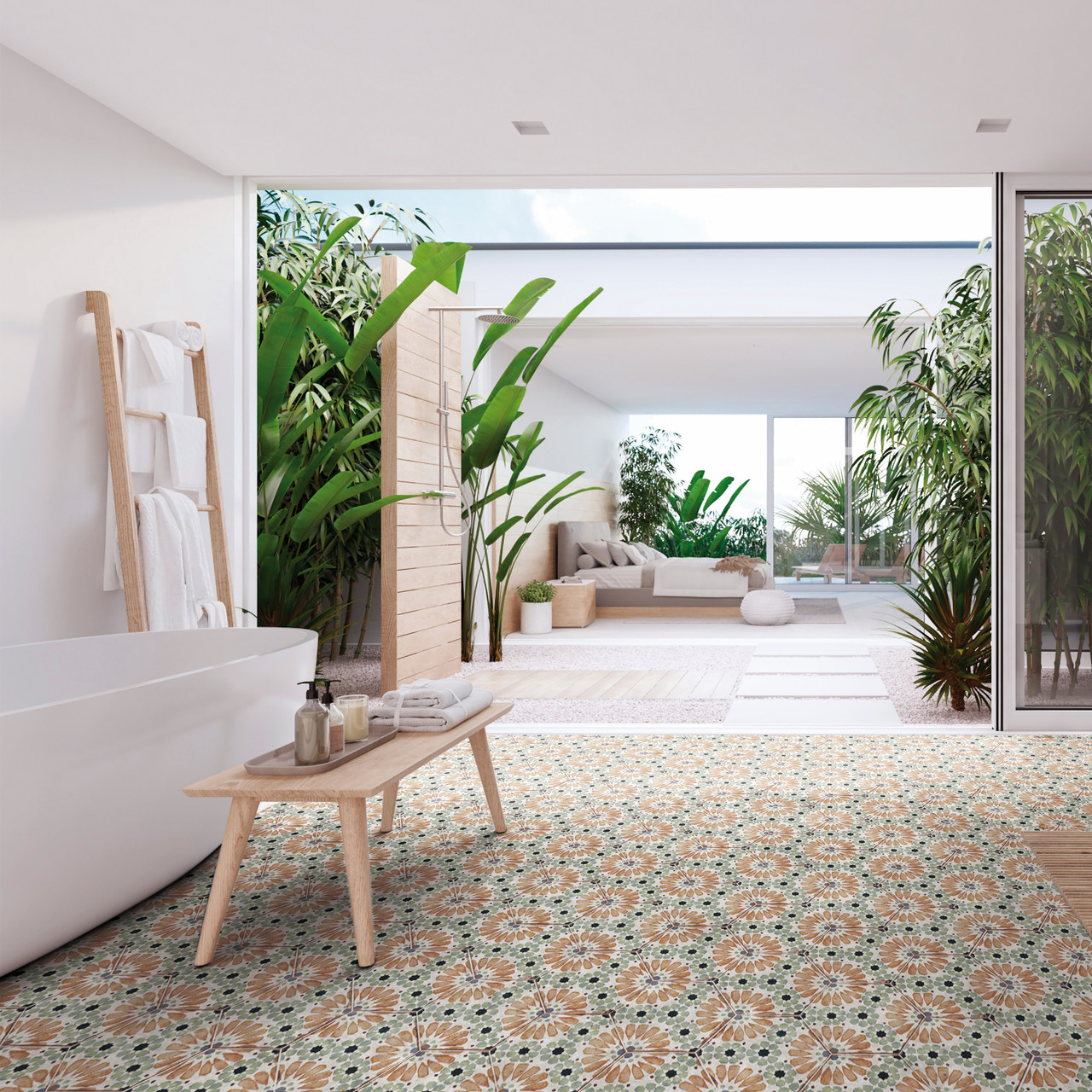 Bohemia Hanna Porcelain Hexagon 8x10 - Tiles Direct Store
