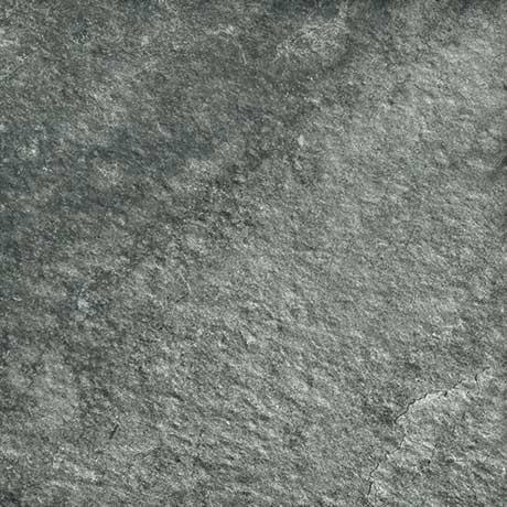 Outdoor Earth Stone Dark Grey 24x24 Rectified 2cm Paver - Tiles